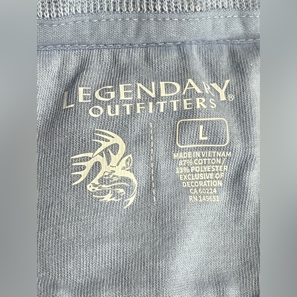 Legendary Light Blue Cotton Dress w Pockets Large NWD - Picture 8 of 10